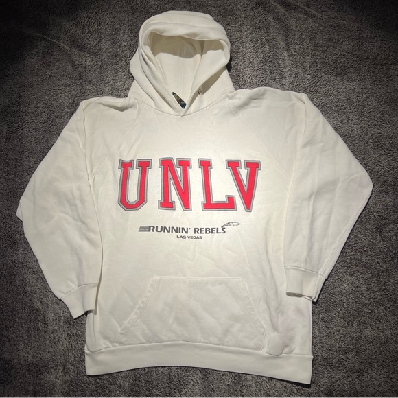 Vintage Other - 90s UNLV Runnin Rebels raglan hoodie